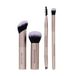 Revolution On The Glow Travel Brush Set, Reisset met 4 gezichtskwasten, synthetische haren, vegan