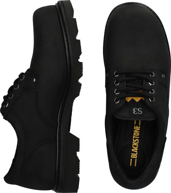 Blackstone 4" SAFETY SHOE - 0545 Black - Veiligheidsschoen (S3) - Maat: 50