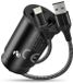 Everactive Autolader met 2 USB-poorten, 12W, inclusief USB-C kabel van 1 meter