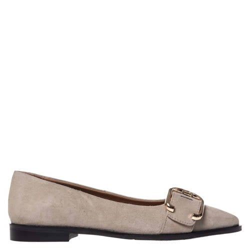 Copenhagen Shoes suède loafers beige