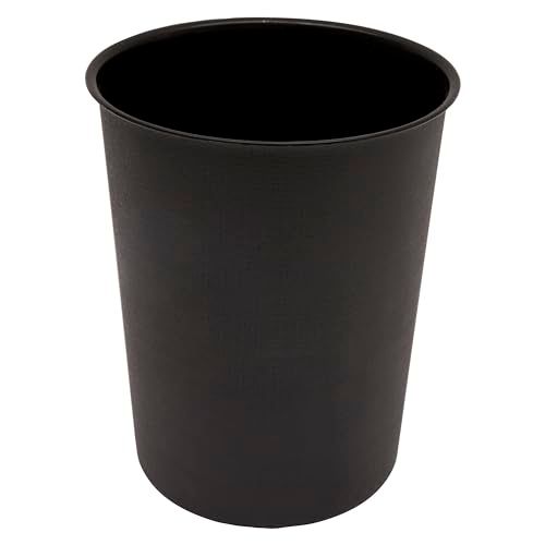 Kenney Plastic Wastebasket - Black