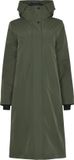 Didriksons SELINA WNS PARKA Dames Outdoorjas - Deep Green
