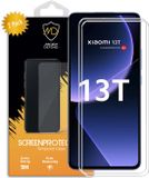 MobyDefend 2-Pack MobyDefend Screenprotectors - Geschikt voor Xiaomi 13T - Case-Friendly Screensavers - Gehard Glas