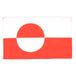 AZ FLAG Groenland Vlag 90x60 cm Polyester 100D