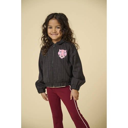 ONLY mini meisjes broek PAIGE Cabernet Antique White Flared Fit