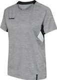 Hummel Tech Move Jersey Woman S/S Dames T-shirt Korte Mouw XL Grijs Melange Polyester