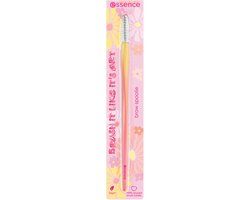 Essence BRUSH IT LIKE IT'S ART eyebrow brush #01 Perzik;Wit;Geel Synthetisch haar Recht afgesneden