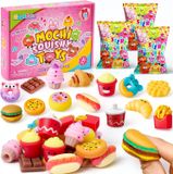 Mochi Mochi squishy toys set mini kawaii squishies - Set van 32 - Anti-Stress Relief Fidget Speelgoed Party