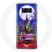 Maniacase Hoesjes voor Samsung Galaxy S8 plus The Legend of Majora Zelda Mask Video Games