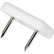 Adsamm PG-2N-WH-1830-32 PG-2N-WH-1830 32 x kunststof glijders met spijker, wit, 18 x 30 mm