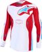 Alpinestars Racer Hunt Motocross-trui Wit/rood/blauw Maat M