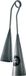 Meinl STBAG2 Agogo Bell, large - Frame drum
