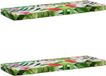 vidaXL - 2-delige Bankkussens VUGHT - 100% Polyester - Meerkleurig