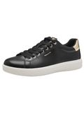 Tamaris Damestrainers 1-23720-43 048 Vegan M2332143 Black/Gold