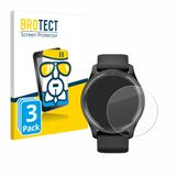 BROTECT Screenprotector 3 Pièces pour Garmin Vivomove Trend Verre de Protection transparent