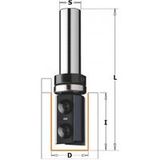 CMT Orange Tools 656.160.11 Lames interchangeables pour rainures et feuillures avec roulement HW Z2 S=8 D=16x35x80 RE
