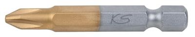 KS Tools 911.2645 1/4" TiN Bit, 50mm, PH2, 5 per pak