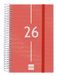 Finocam 741093026 Persoonlijk dagboek 2026 Rood