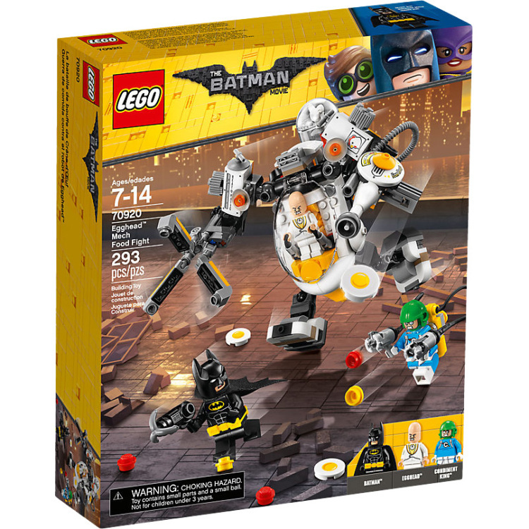 lego Batman Movie Egghead mechavoedselgevecht 70920