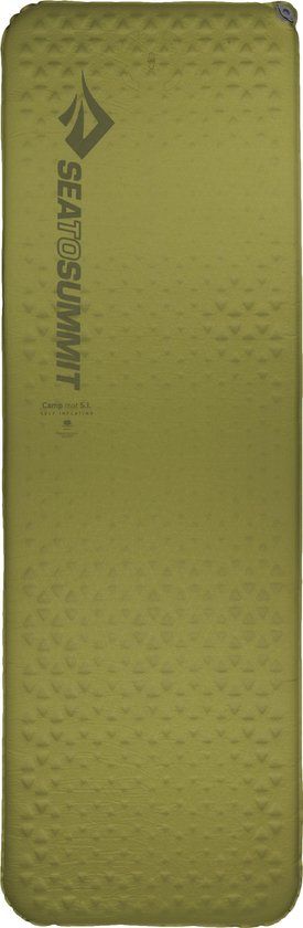 Sea to Summit Camp Mat Self Inflating Recht Large - Olive - Self-Inflating Sleeping Mat
