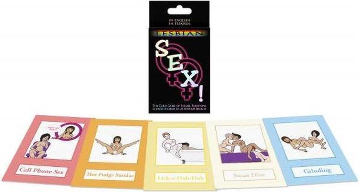 Kheper Games Lesbian Sex! Card Game - 0825156102350