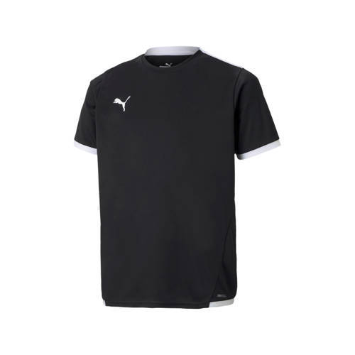 Puma Puma Junior voetbalshirt zwart/wit