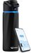 WaterH BOOST - Slimme Waterfles met Herinnering om Water te Drinken & Water Tracker Fles - Dubbelwandige stalen drinkfles - 710ml - Zwart