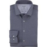 OLYMP herenshirt bodyfit blauw