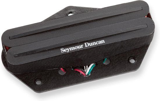 Seymour Duncan Hot Rails STHR-1B Humbucker Pickup voor Telecaster - Brug, Zwart