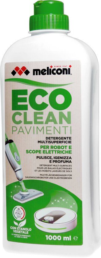Meliconi ECO CLEAN vloerreinigingsmiddel voor dweilrobot - 1000ml