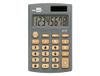Liderpapel Calculator Xf07 8 digitale zonne-energie en batterijen, grijs, 98 x 62 x 8 mm