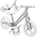 Momi NORU - Loopfiets - Opvouwbaar - 12 inch - Verstelbaar Zadel - Grijs
