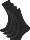 Jack & Jones 4-pack JJJens Sokken Zwart