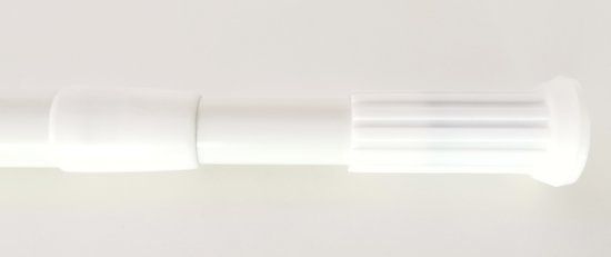 IFC Papillon Douchegordijnstang - 110-200 Uitschuifbaar - Wit