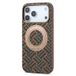 DENIOR Coque magnétique iPhone 18 Pro/17 Pro A30 avec support anneau - Vert
