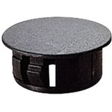 TRU COMPONENTS TC-HPR8203 Blindstop Montagegat: 7.9 mm Polyamide Zwart 100 stuk(s)