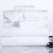 Lavish Home Geribbelde 100% Katoen 10-delige Handdoekenset - Wit