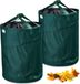 Unyqoos® Set de 2 sacs de jardin, 170 litres, pliable – vert