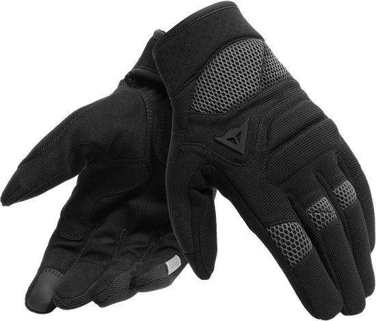 Dainese Fogal Motorhandschoenen Zwart Maat 3XS - Unisex - Zomer