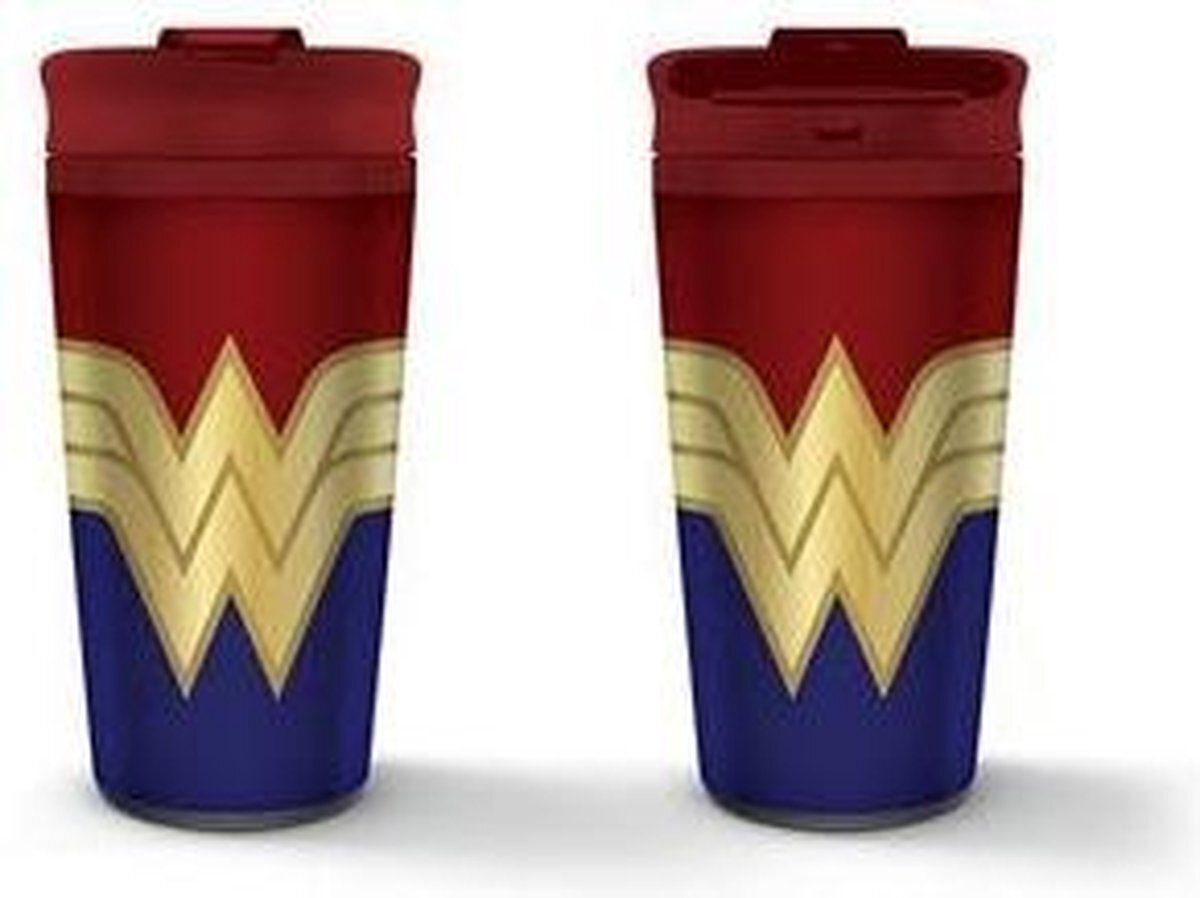 Pyramid International Wonder Woman Reisbeker - 450 ml - Metaal