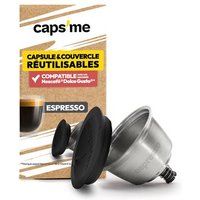 Caps Me Espresso Herbruikbare koffiecapsule Compatibel met Nescafé® Dolce Gusto®