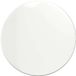 vidaXL Tafelblad - Ø 50 x 1,5 cm - Rond - Bewerkt hout - Hoogglans Wit