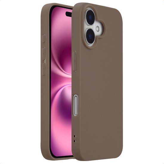 imoshion Color Backcover voor de Apple iPhone 16 - Bruin