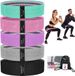 Markenlos Fitnessset - Professionele weerstandsbanden - 1 set / 5 stuks - Extra zwaar - Antislip