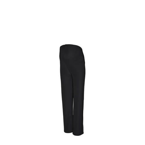 MAMALICIOUS MLJOSEFINA High Waist Loose Fit Trousers - Black