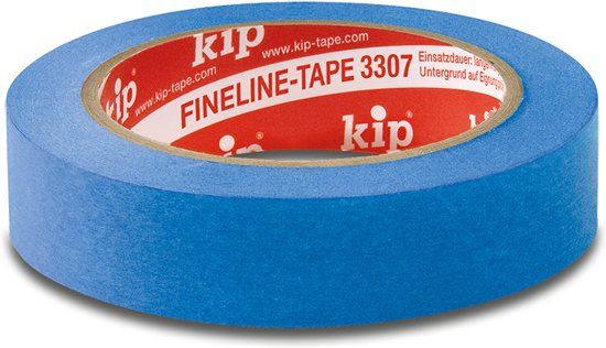 Kip 3307 FineLine tape blauw 36mm
