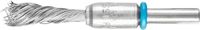 PFERD Penseelborstel PBGS INOX D.10mm Draaddikte 0,5mm VA 0,5mm