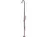 W'eau Eclipse buitendouche - Geborsteld RVS