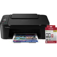 Canon PIXMA TS3750i - Printer Bundle with Extra Cartridges & Photo Paper