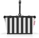Reisenthel Carrybag Boodschappenmand Maat XS - 5L - Summerstripes Zwart
